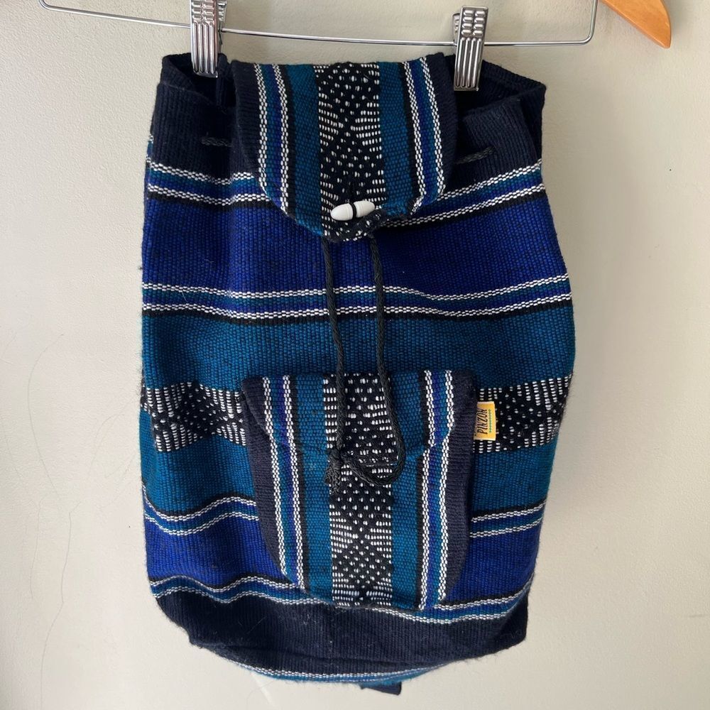 Artesanias Mr Pinzon Mexican Woven Backpack Indian